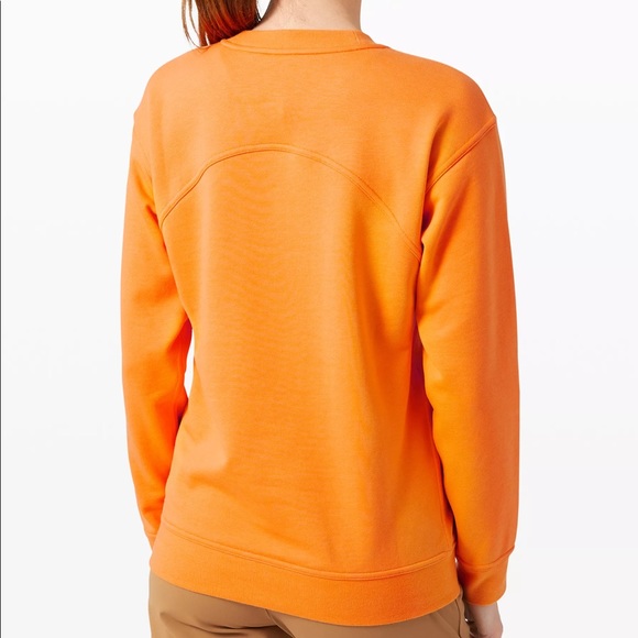 Lululemon Sweatshirt All Yours Crew *Terry *Size 4 - Picture 2 of 5